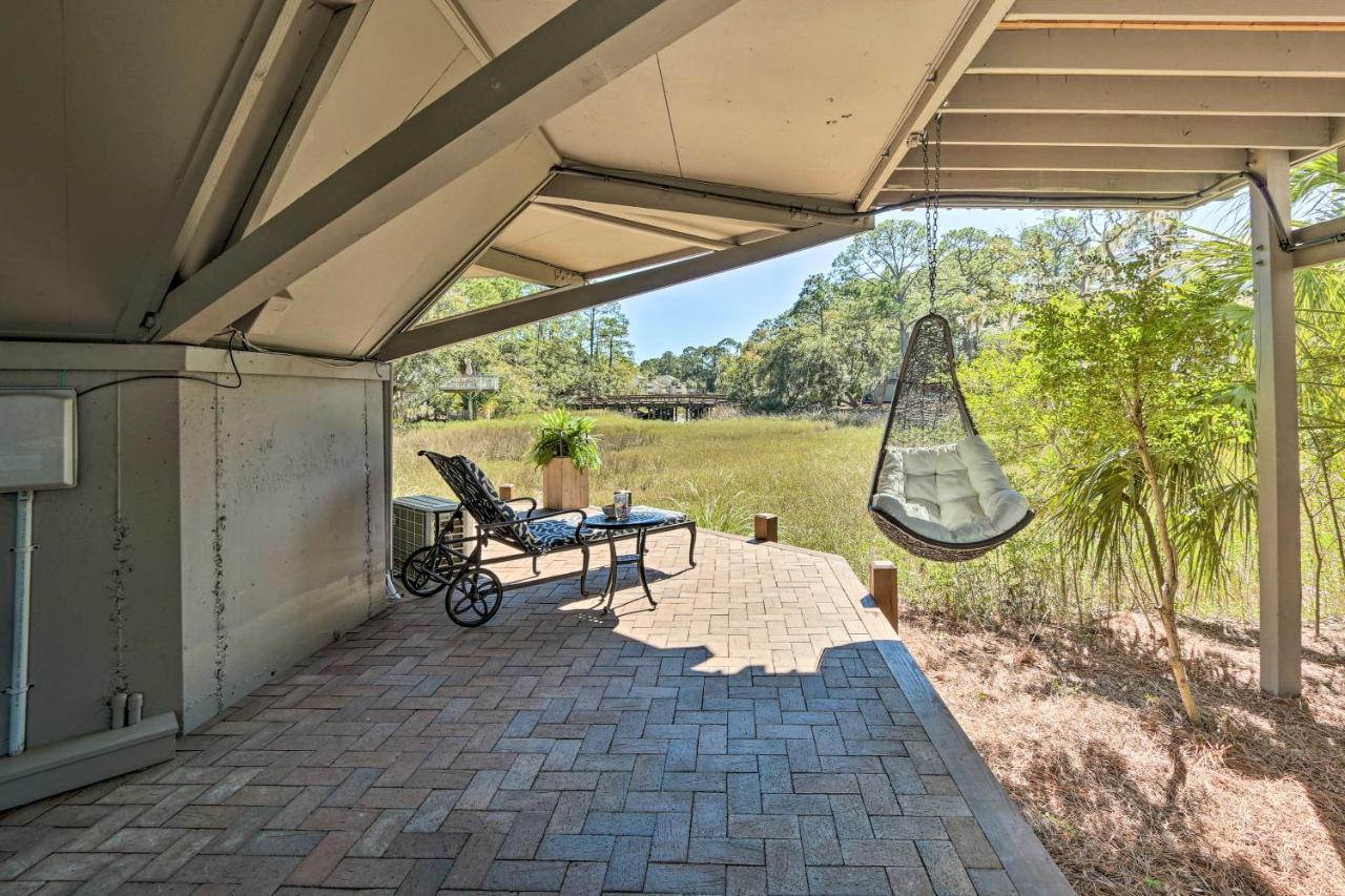 Airy Treehouse With Bikes Walk To Harbour Town! Villa Hilton Head Island Exterior photo