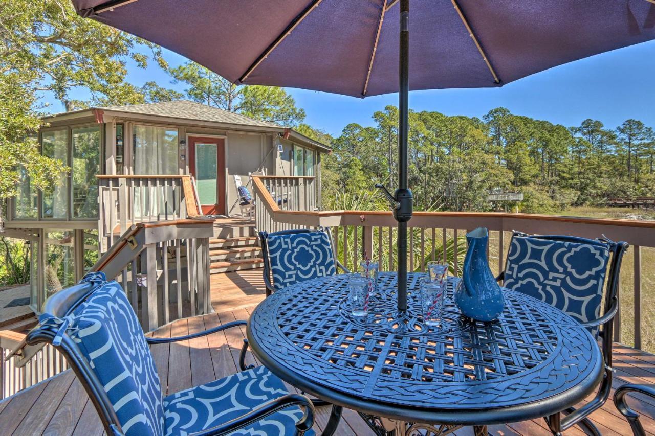 Airy Treehouse With Bikes Walk To Harbour Town! Villa Hilton Head Island Exterior photo