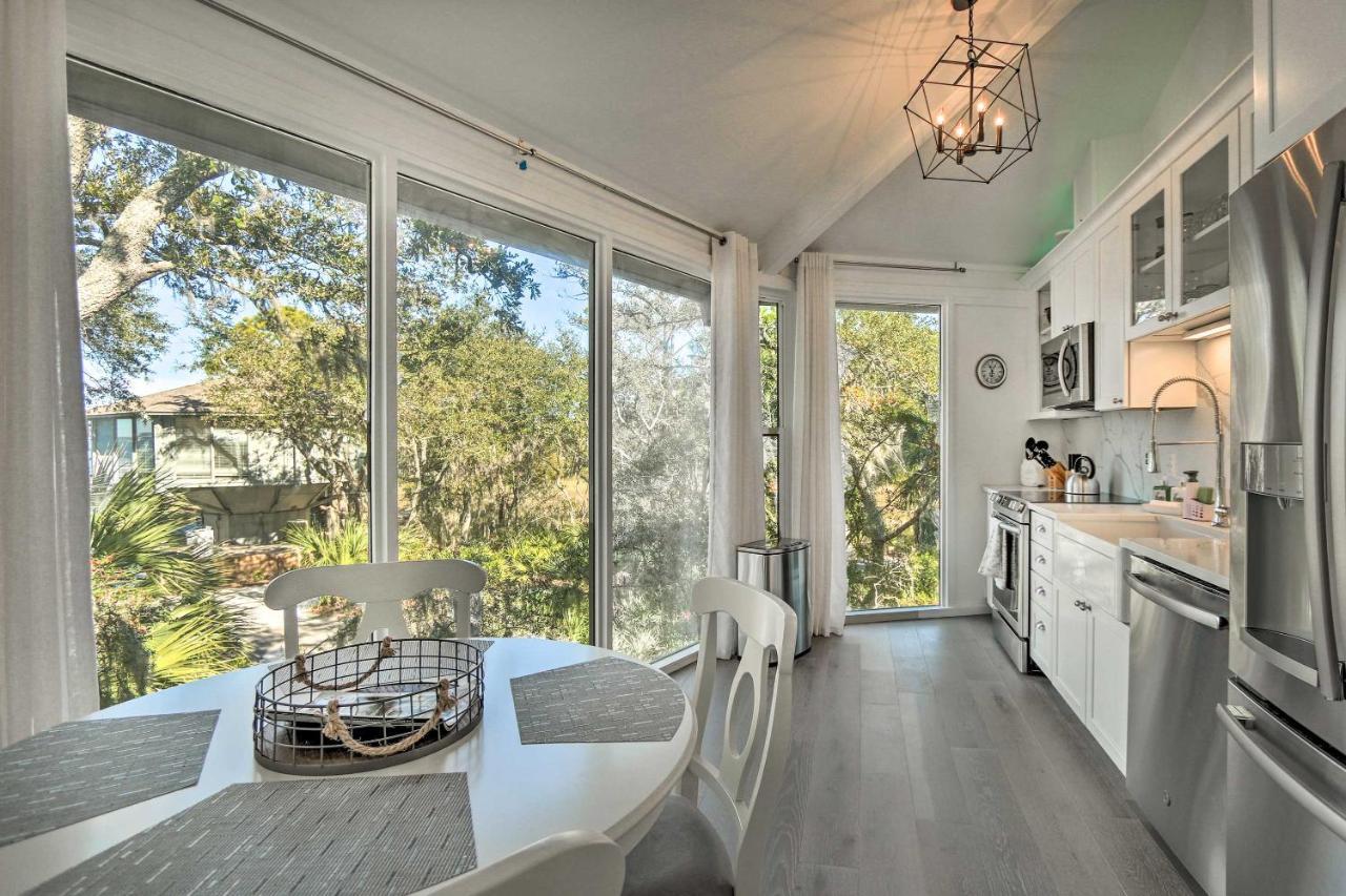 Airy Treehouse With Bikes Walk To Harbour Town! Villa Hilton Head Island Exterior photo