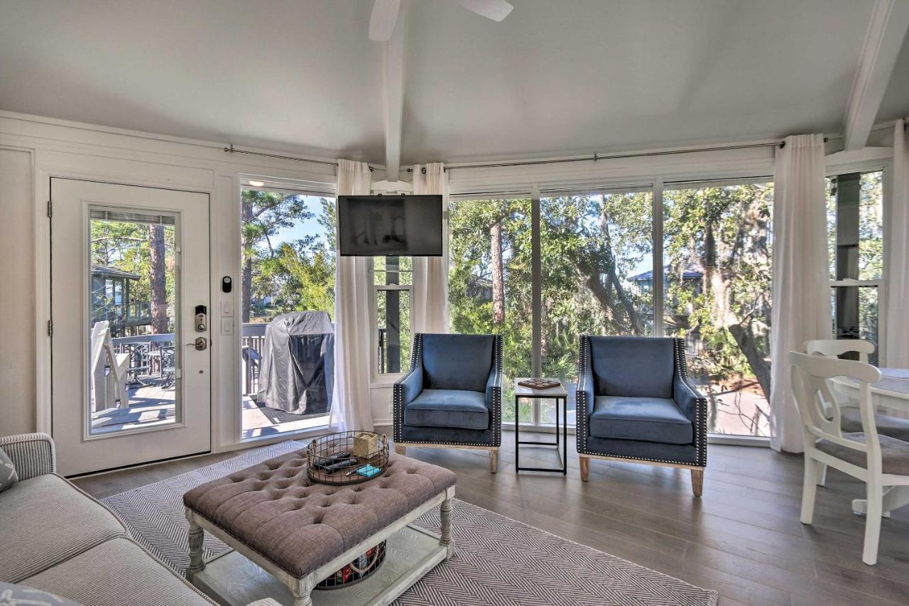 Airy Treehouse With Bikes Walk To Harbour Town! Villa Hilton Head Island Exterior photo